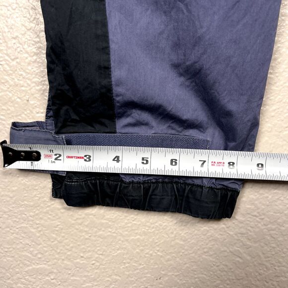 Alexander McQueen Puma Collab Sz S Track Pants Blue with Black Stripe Pockets - Picture 11 of 13